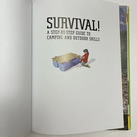 Survival A Step By Step Guide To Camping And Outdoor Skills Paperback DK Publish - Picture 4 of 13